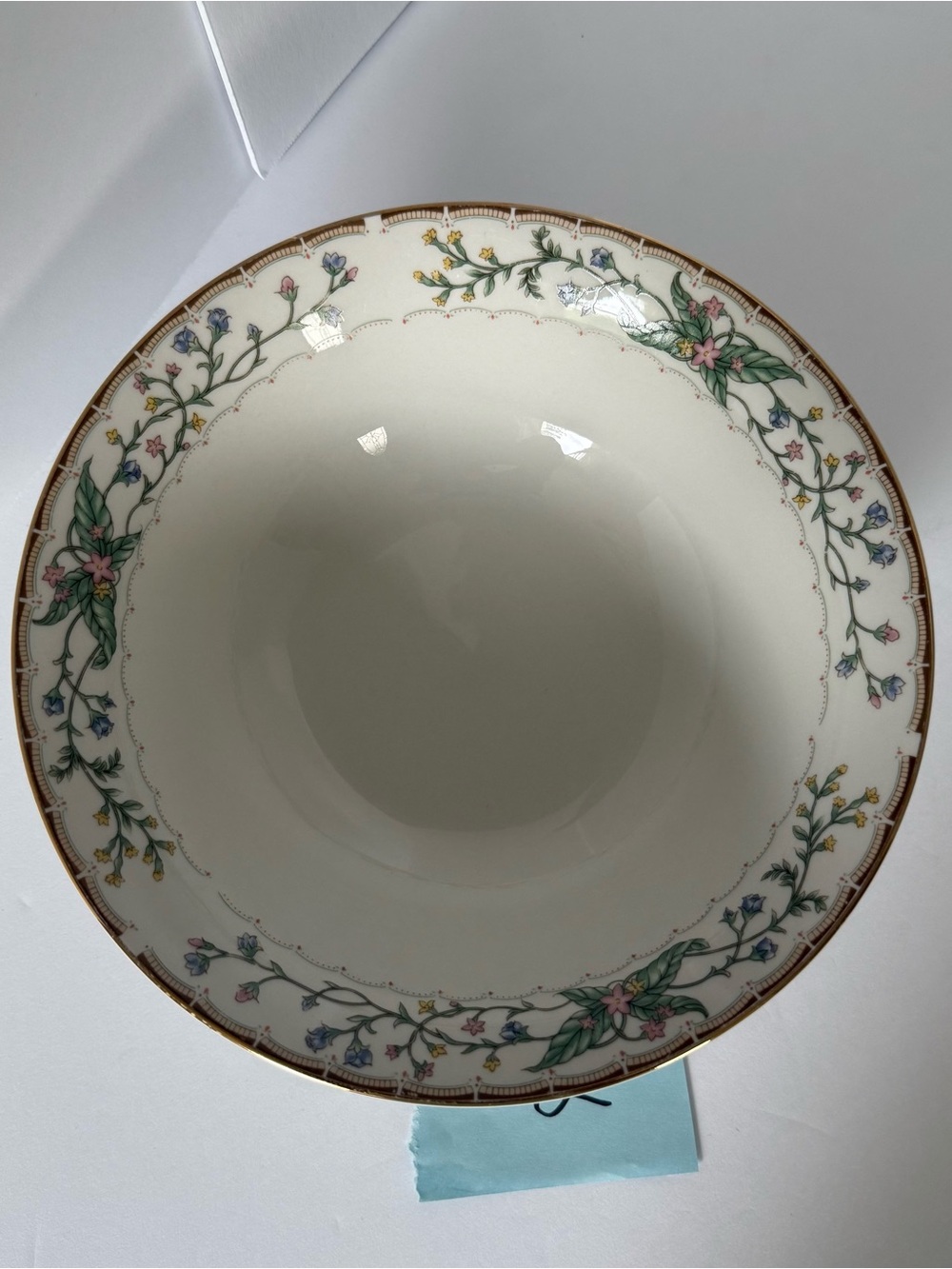 Farberware 1996 Wellesley #486 Fine China 9in Vegetable Serving Bowl -Listing #2